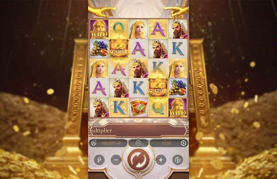 Midas Fortune slot game screenshot
