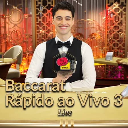 Baccarat Rápido ao Vivo 3
