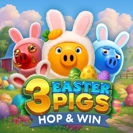 3 Easter Pigs Hop & Win