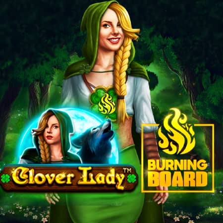 Clover Lady Burning Board