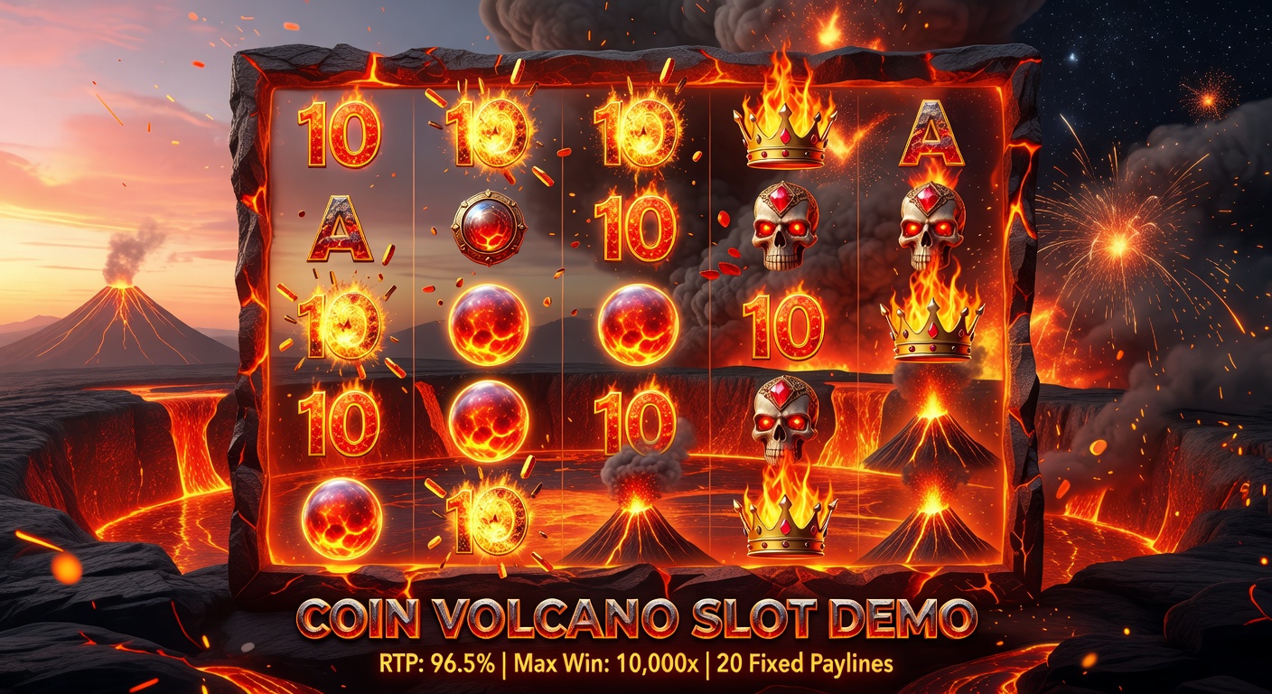 Coin Volcano Slot Demo — Honest Review, RTP & Volatility