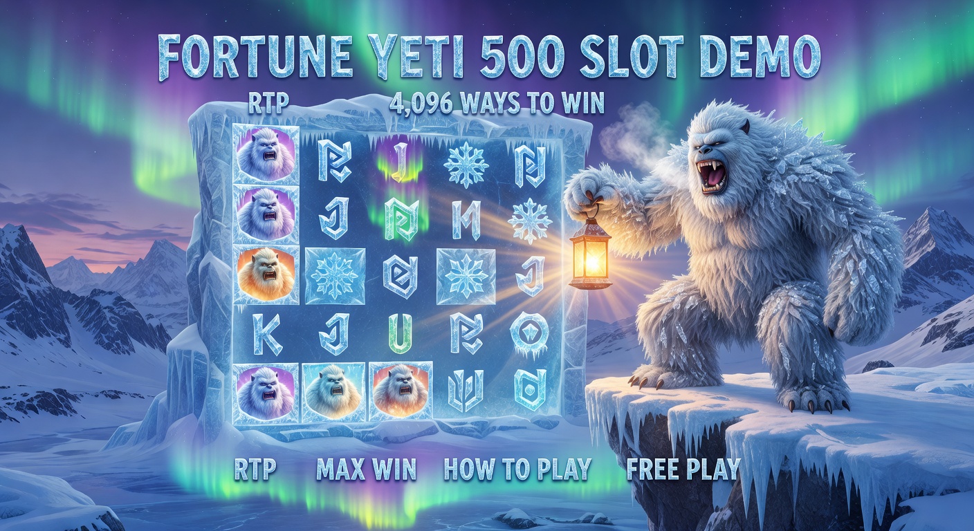 Fortune Yeti 500 Slot Demo — Honest Review, RTP & Volatility
