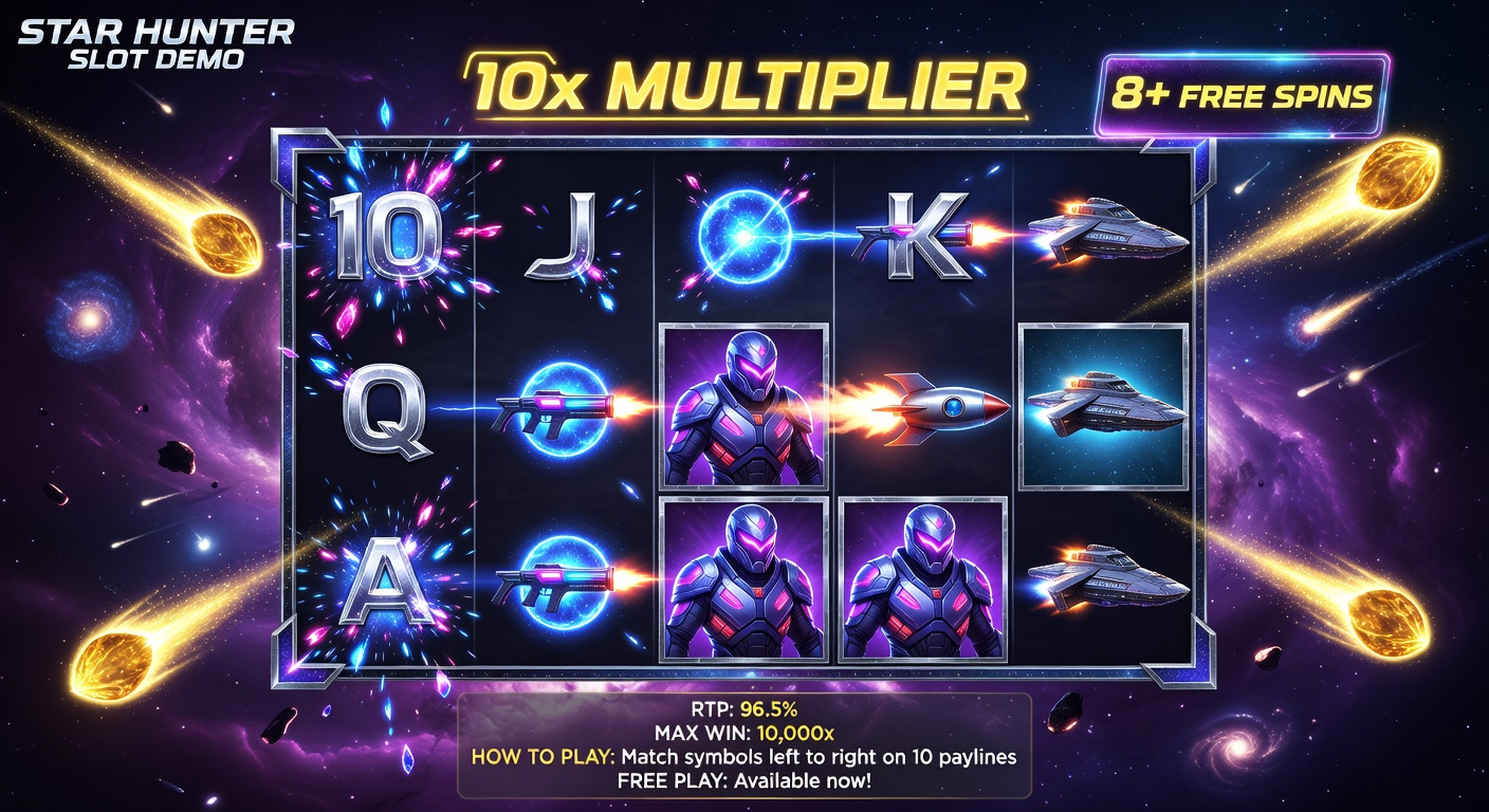 Star Hunter Slot Demo — Honest Review, RTP & Volatility