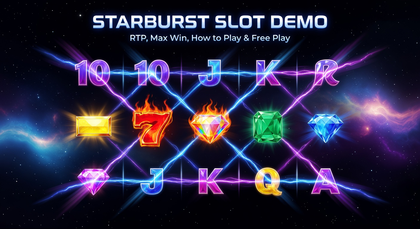 Starburst Slot Demo — Honest Review, RTP & Volatility