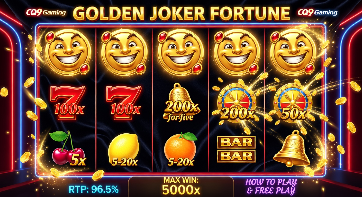 Golden Joker Fortune Slot Demo — Honest Review, RTP & Volatility