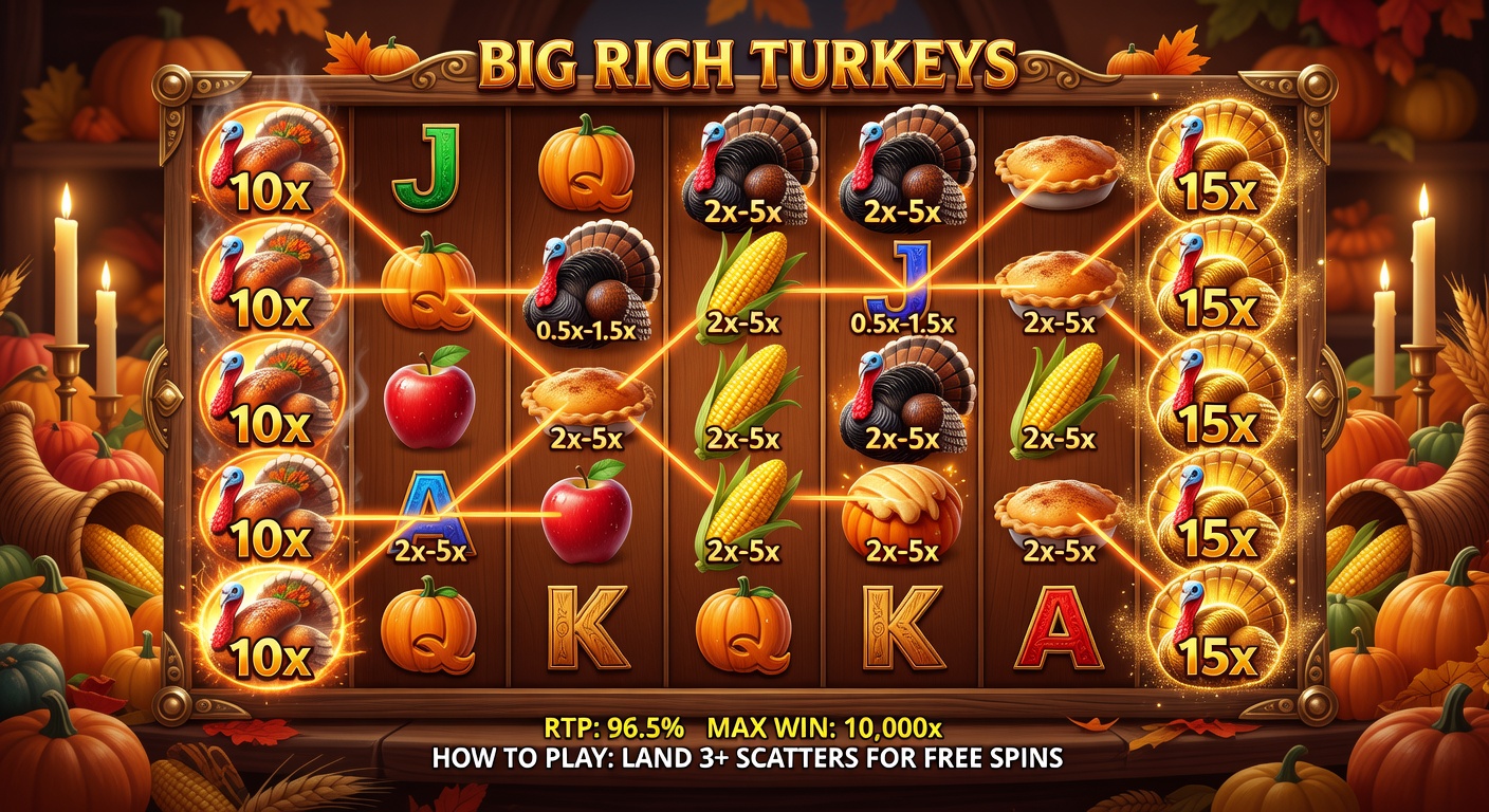 Big Rich Turkeys Slot Demo — Honest Review, RTP & Volatility