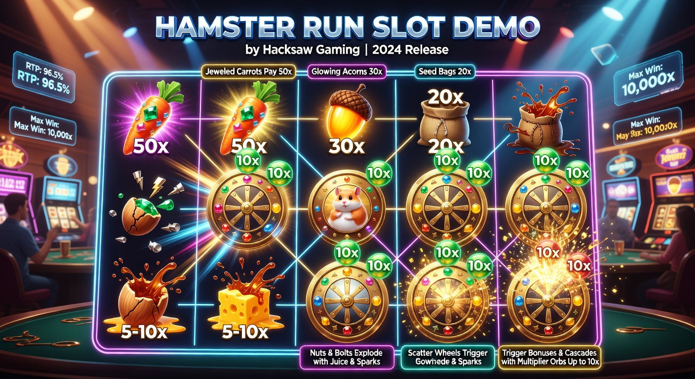 Hamster Run Slot Demo — Honest Review, RTP & Volatility