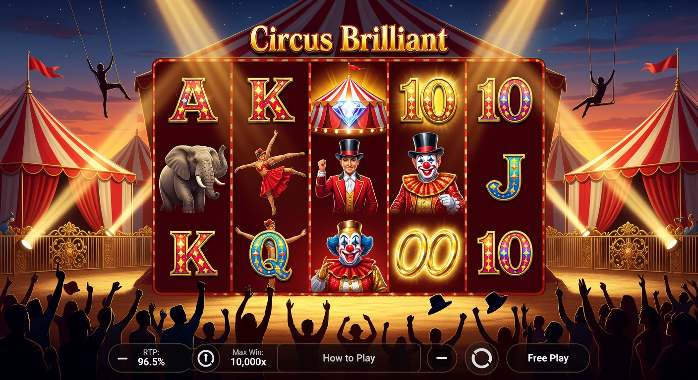Circus Brilliant Slot Demo — Honest Review, RTP & Volatility