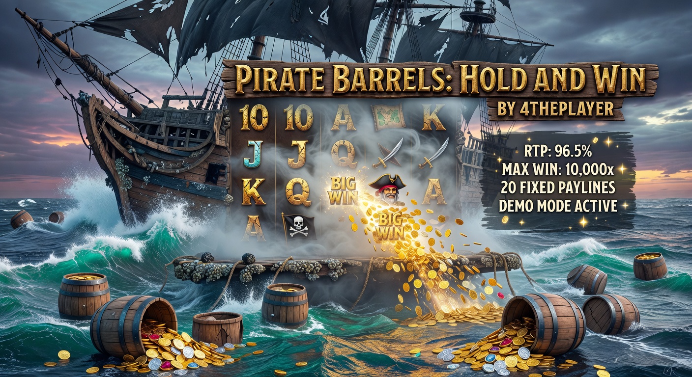 Pirate Barrels: Hold and Win Slot Demo — Honest Review, RTP & Volatility