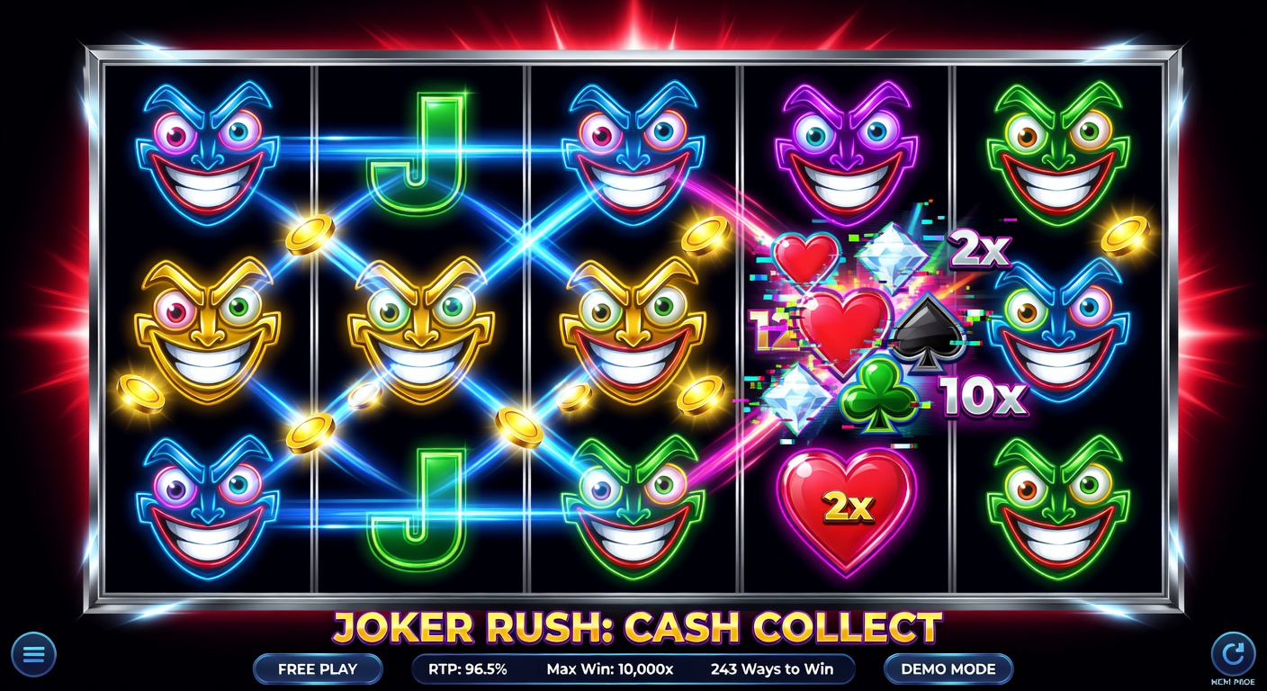 Joker Rush: Cash Collect Slot Demo — Honest Review, RTP & Volatility