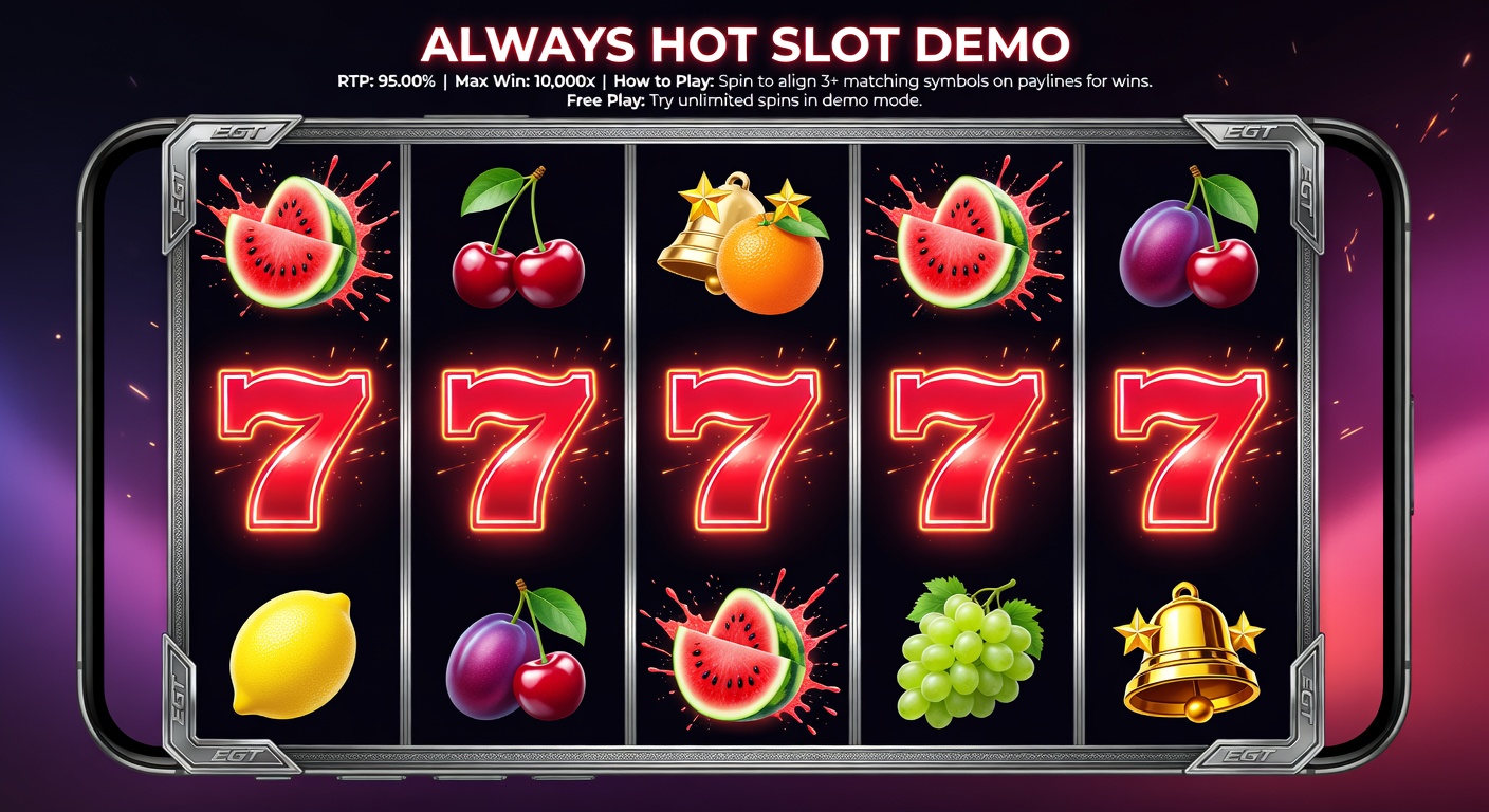 Always Hot Slot Demo — Honest Review, RTP & Volatility