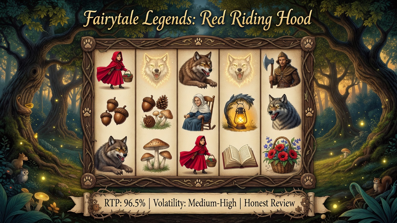 Fairytale Legends Red Riding Hood Slot Demo — Honest Review, RTP & Volatility