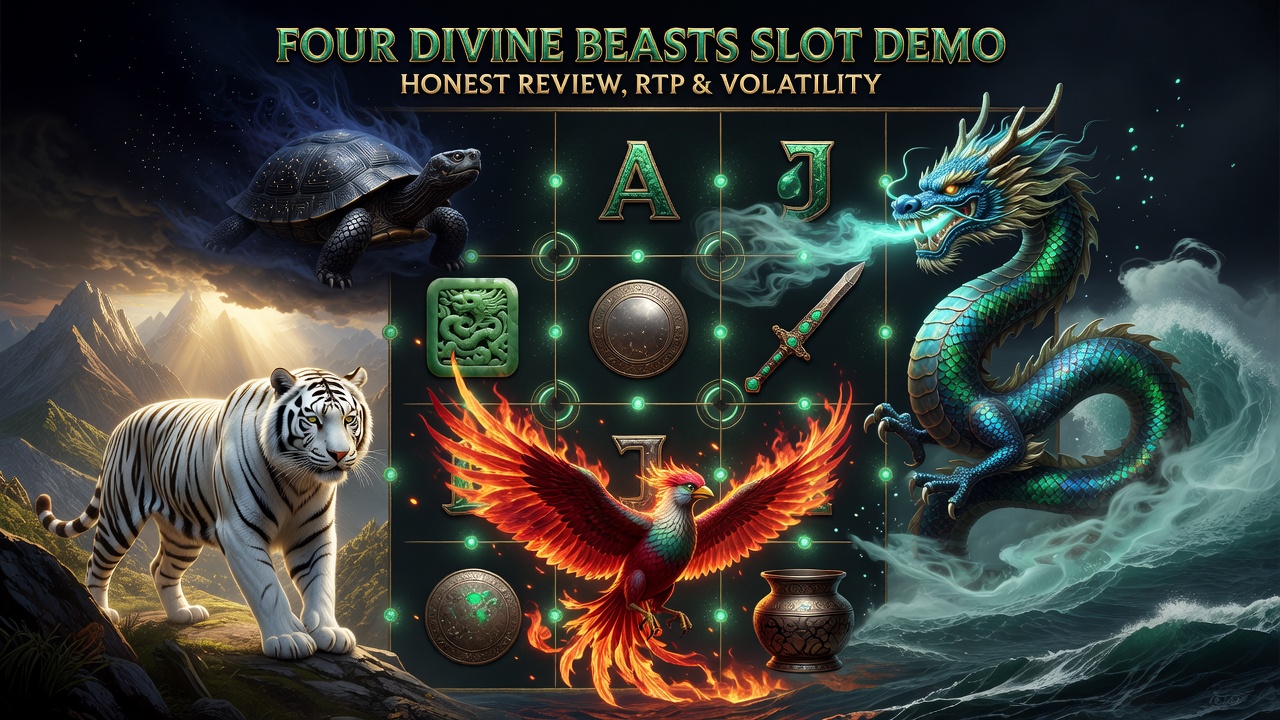 Four Divine Beasts Slot Demo — Honest Review, RTP & Volatility