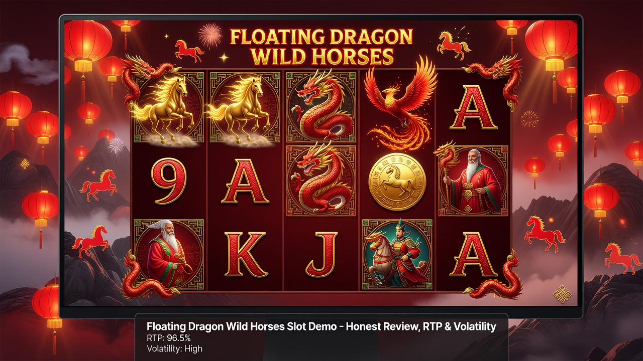 Floating Dragon Wild Horses Slot Demo — Honest Review, RTP & Volatility
