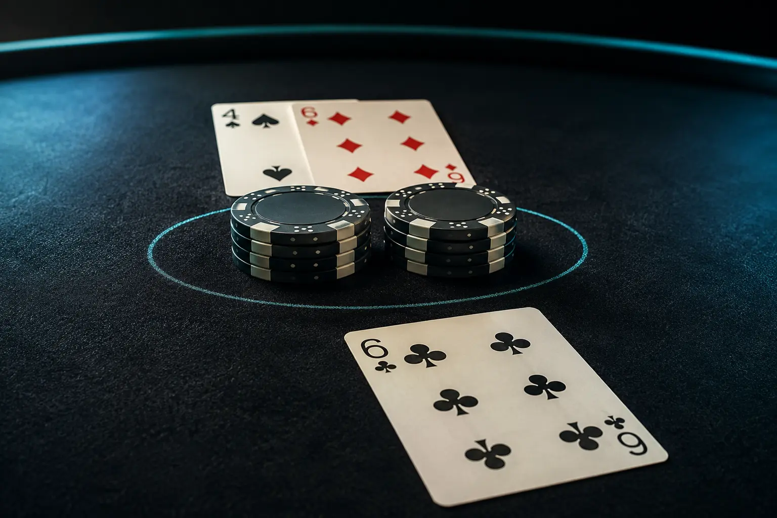 Matched blackjack wagers with one additional card after doubling down