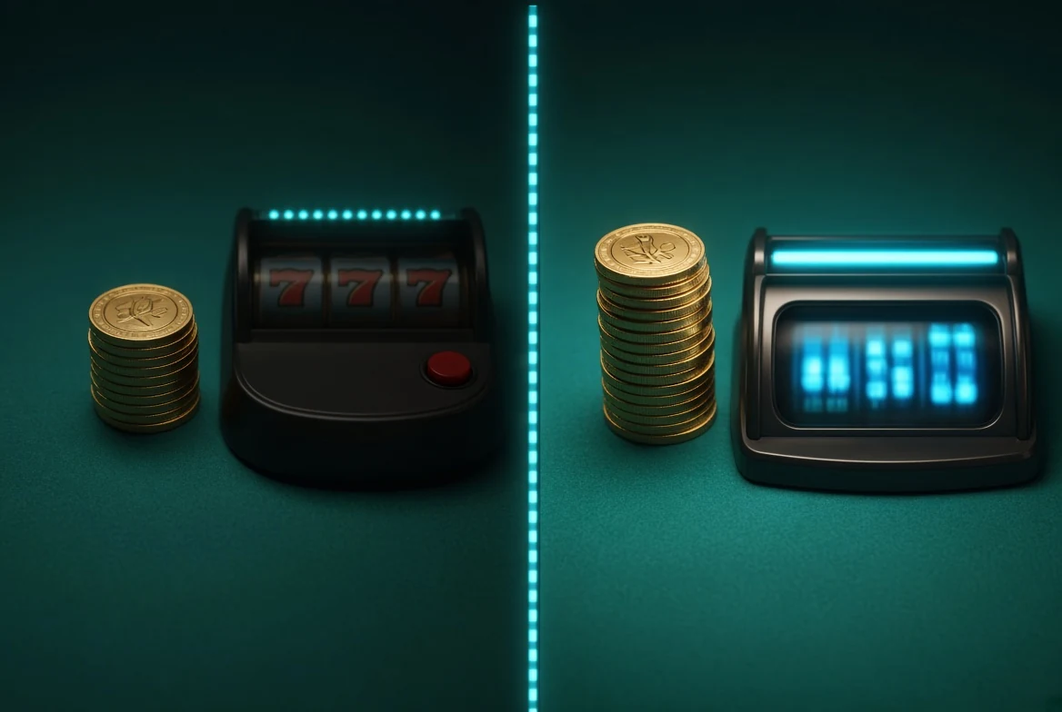 Small stake versus a qualifying jackpot bet