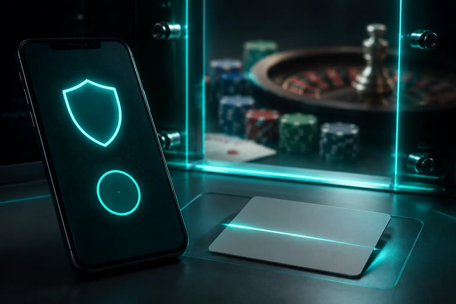 Online casino access gate with digital age verification