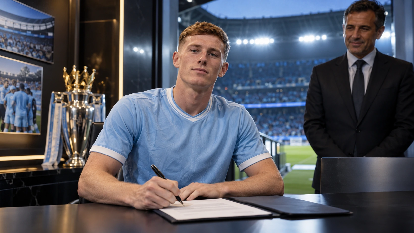 Manchester City paga récord de 116 millones de libras por Anderson