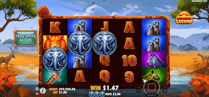 slot gameplay

