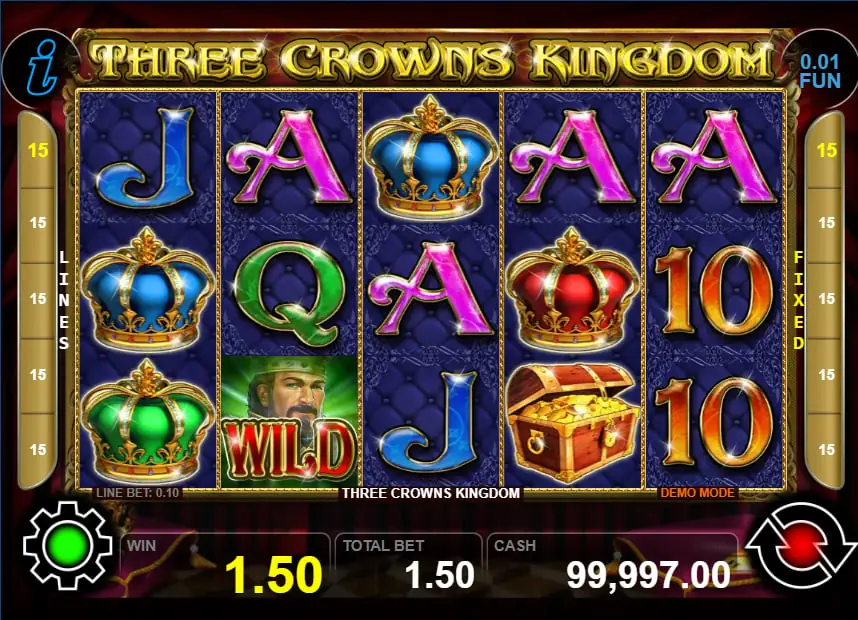 Three Crowns Kingdom Demo and Free Play
