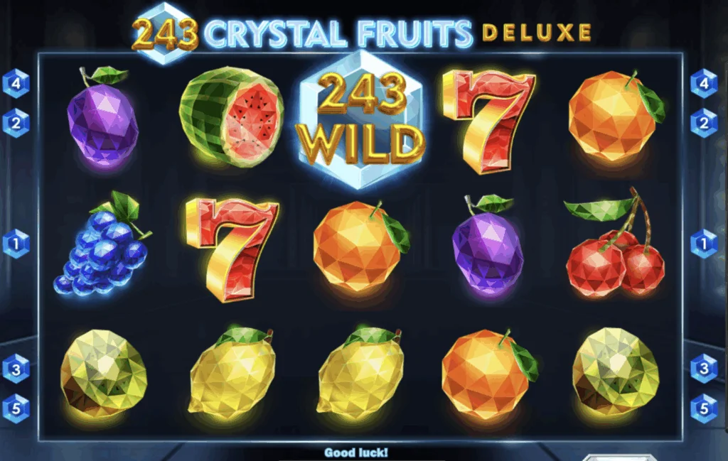 243 Crystal Fruits Deluxe demo gameplay