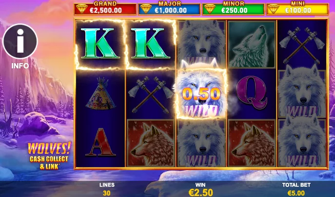 Paytable and winning combinations