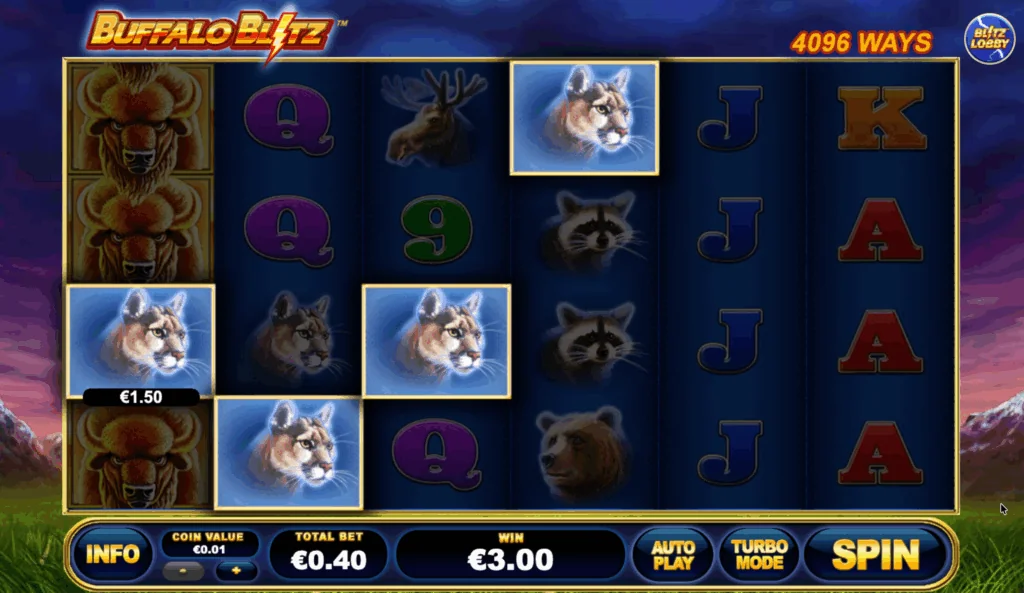 Paytable & Winning Combinations