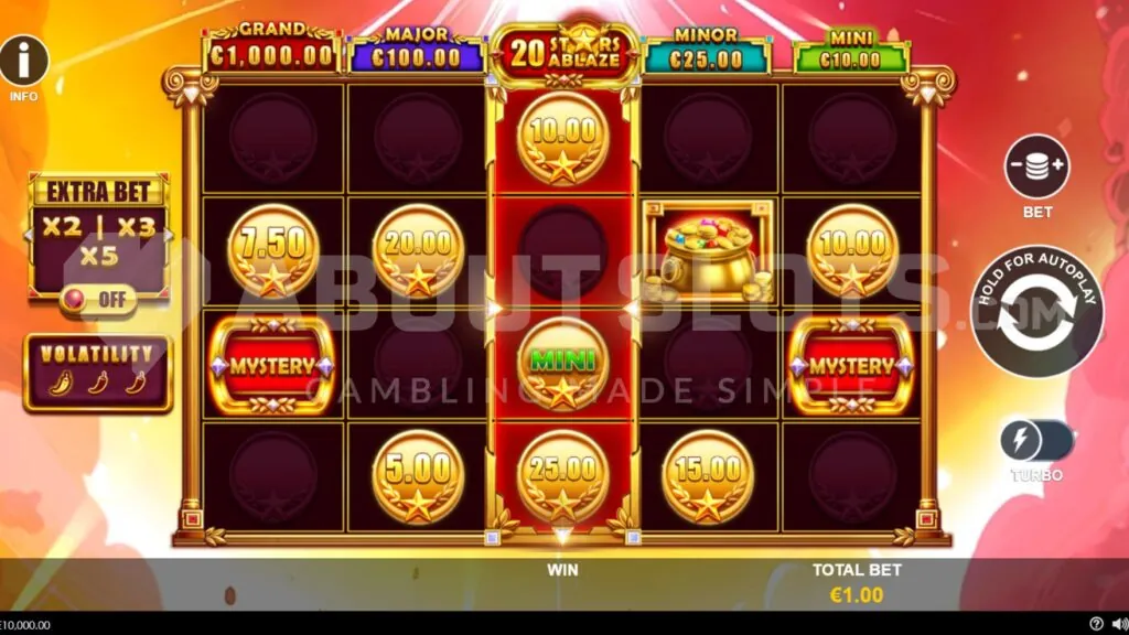 243 Crystal Fruits Deluxe slot game screenshot
