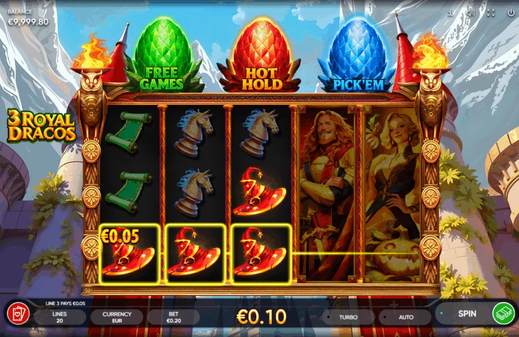 Royal Dracos Hot slot features and rtp