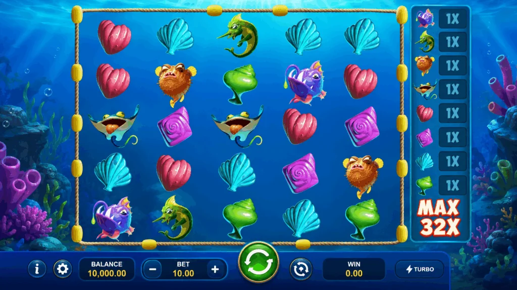 Wild Fish Hunter slot features and rtp