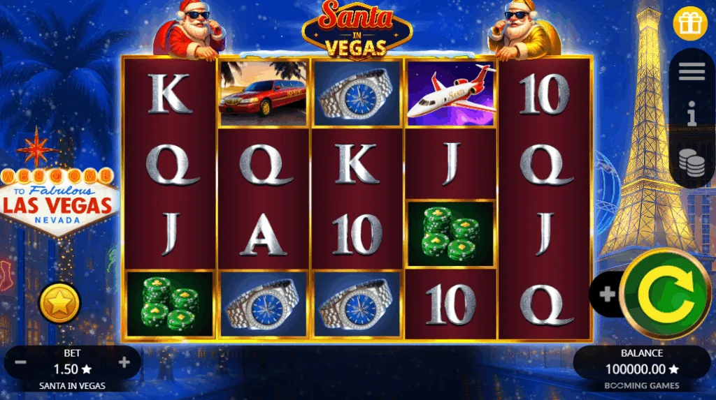 Santa In Vegas demo gameplay