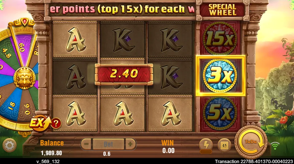 Fortune Gems 2 slot features and rtp