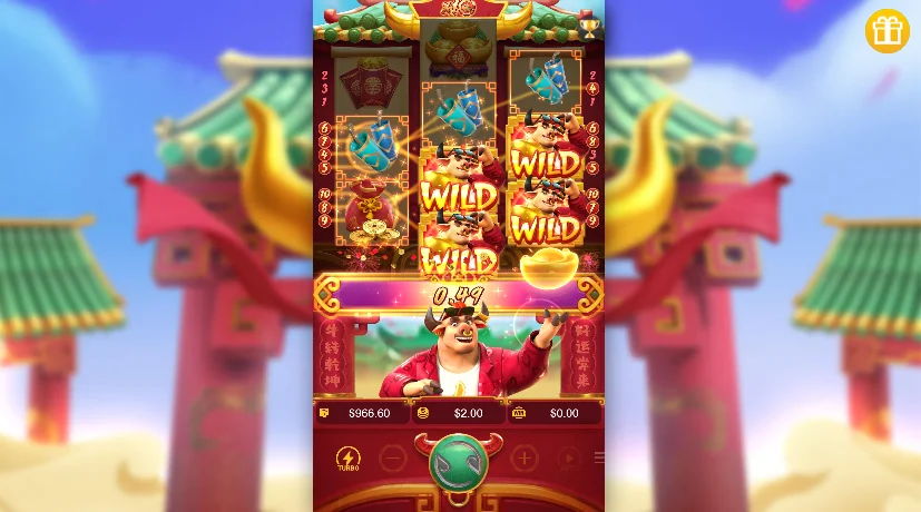Fortune Ox slot features and rtp
