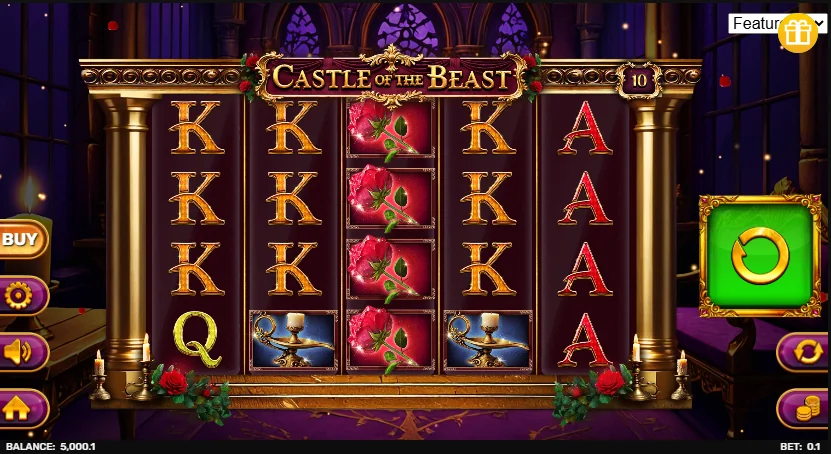 Castle of the Beast slot features and rtp