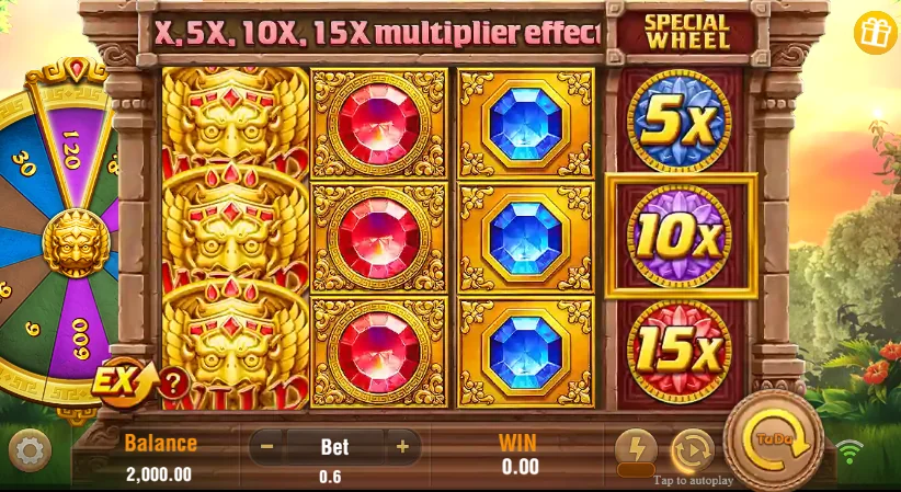 Fortune Gems 2 slot game screenshot