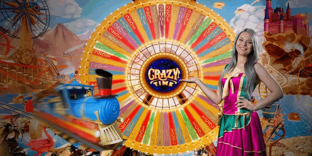 Crazy Time Live Game Show demo gameplay
