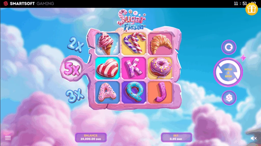 Sugar Fiesta slot game screenshot