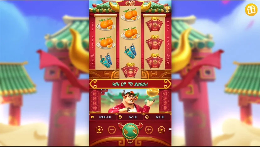 Fortune Ox slot game screenshot