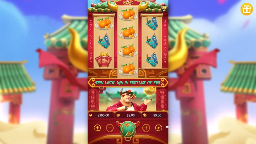 Fortune Ox demo gameplay
