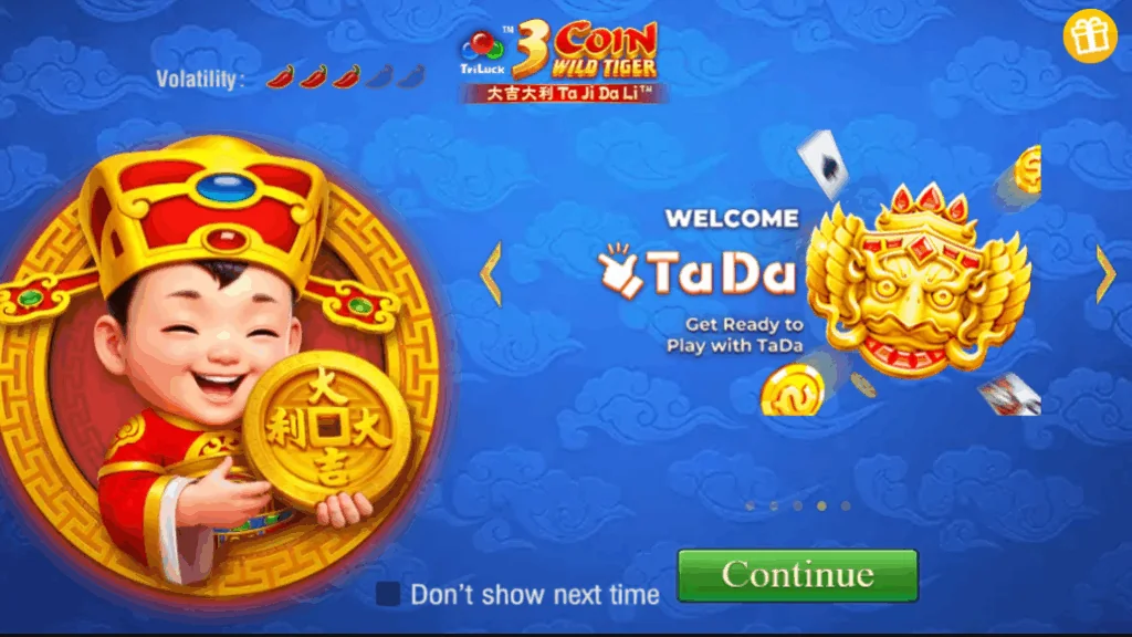 3 Coin Wild Tiger slot features and rtp