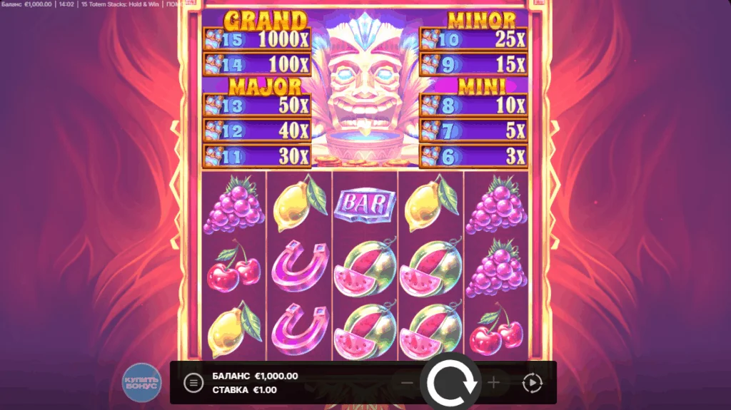 15 Totem slot game screenshot
