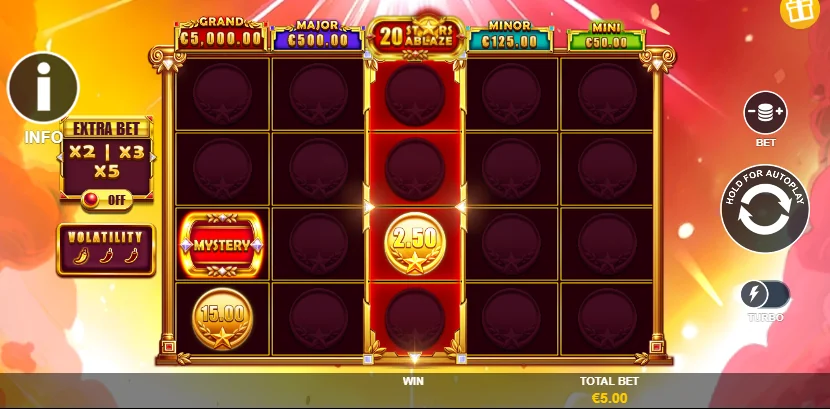 20 Stars Ablaze demo gameplay