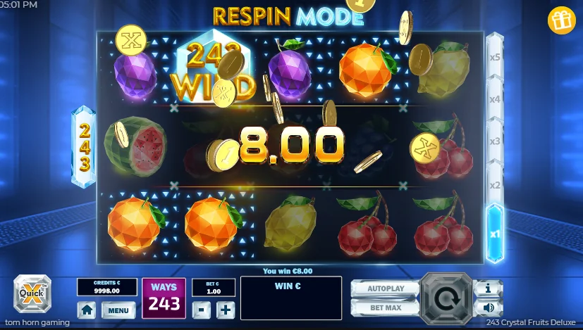 243 Crystal Fruits demo gameplay