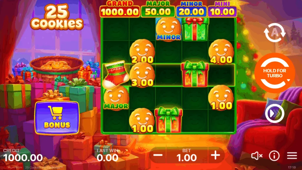 25 Cookies slot game screenshot