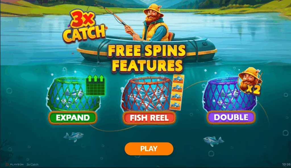 3X Catch slot game screenshot