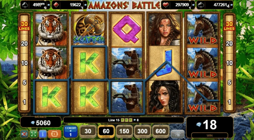 50 Amazons’ Battle demo gameplay