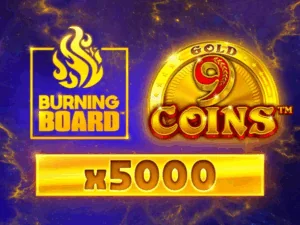 9 Coins: Gold Burning Board Slot Demo — Honest Review, RTP & Volatility