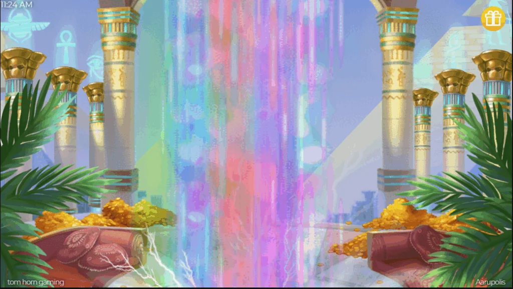 Aarupolis slot game screenshot