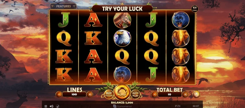 African Fortune slot game screenshot