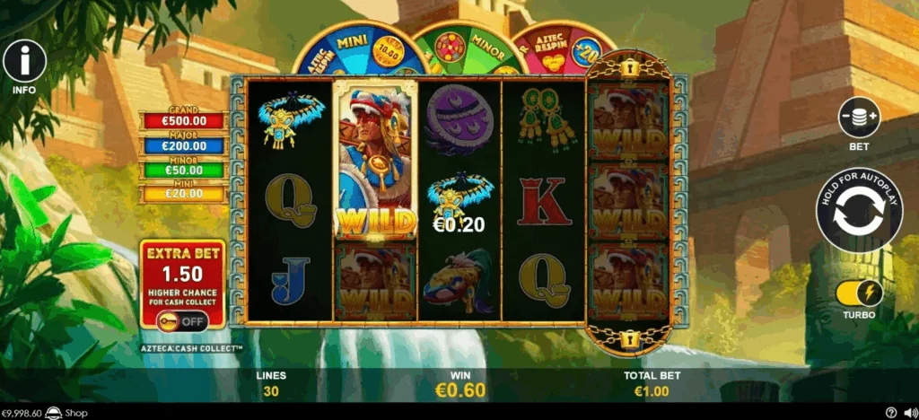 Azteca: Cash Collect demo gameplay